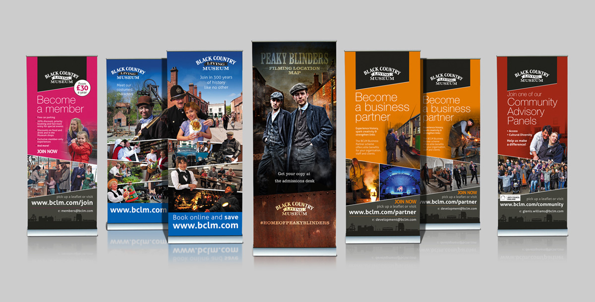 black country living museum pull up banners