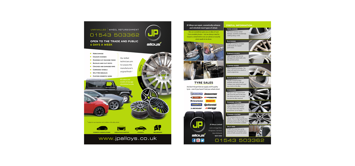 jp alloys brochure inserts